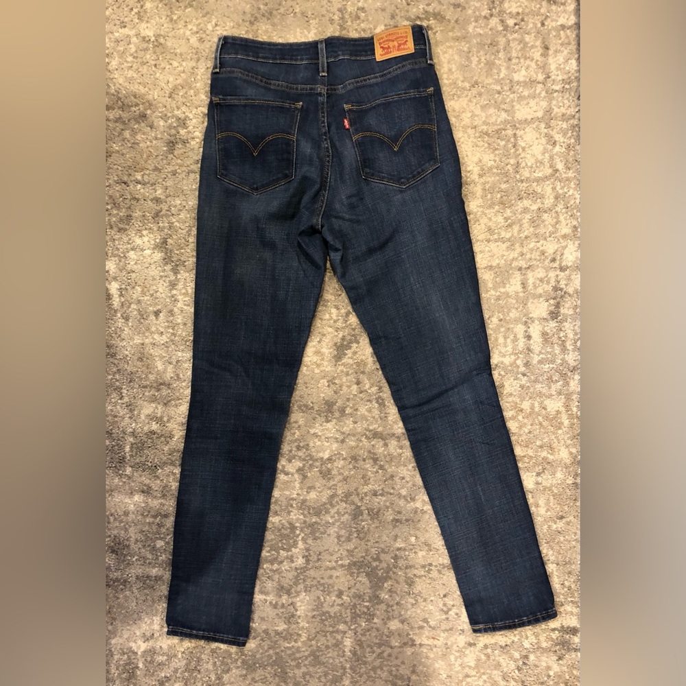 Womens 721 High Rise skinny Levi Jeans